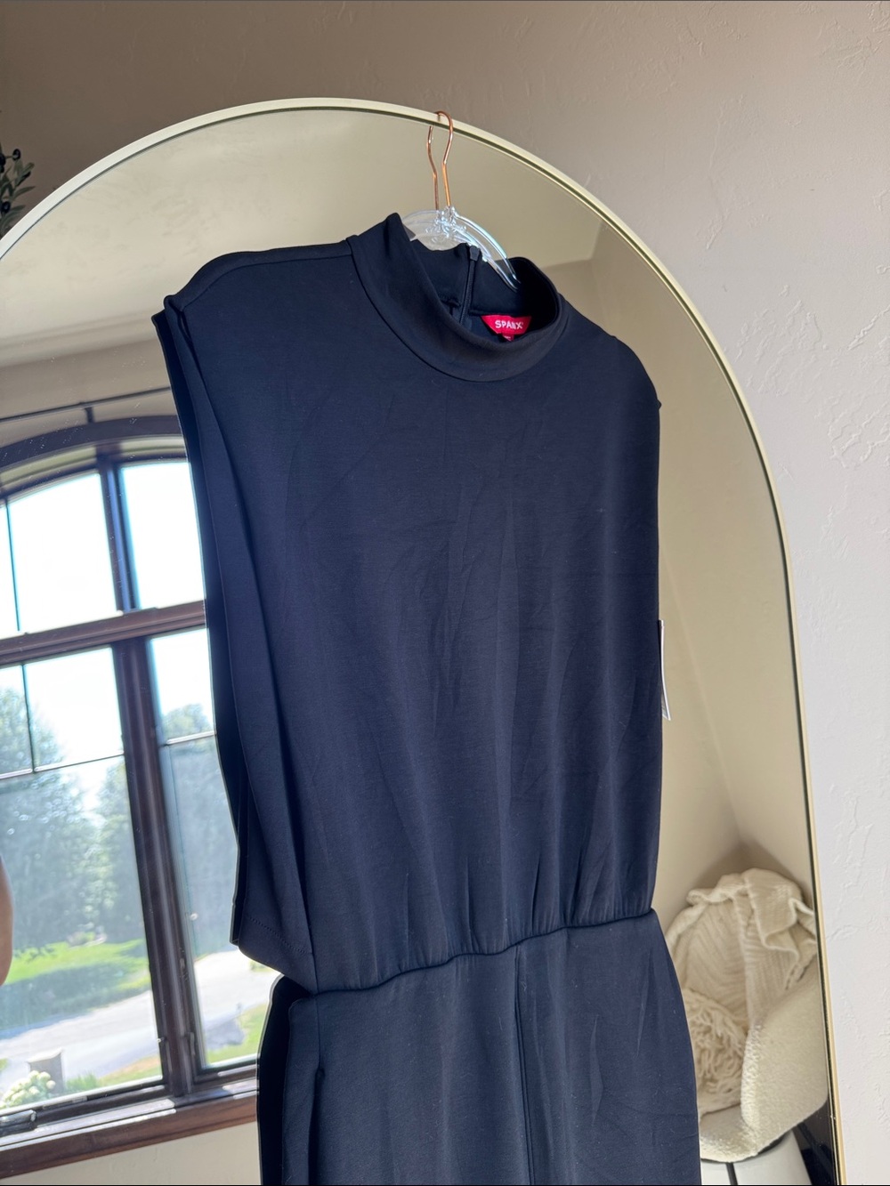 SPANX AirEssentials Black Sleeveless Jumpsuit - Picture 5 of 5